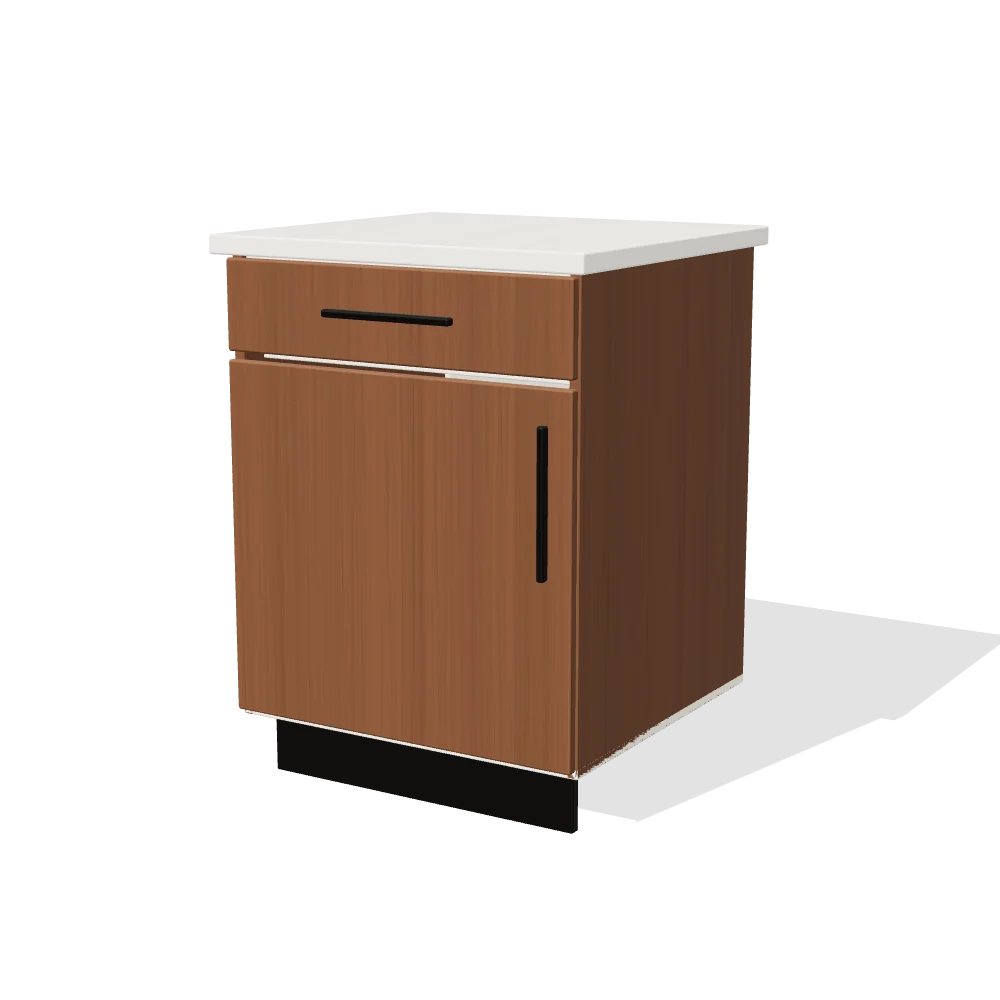 Gabinete en nogal